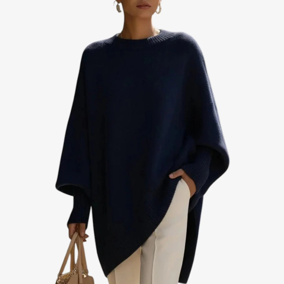 Cozy Knit Poncho
