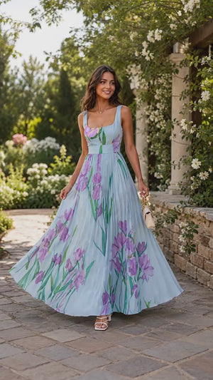 Iris Garden Maxi Dress