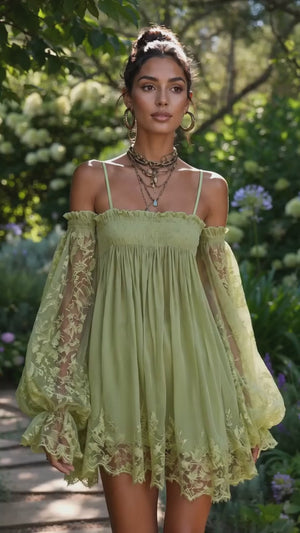 Mystique Lace Mini Dress